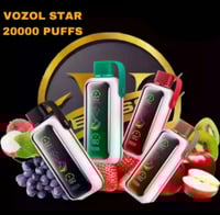 سحبة فوزول ستار 20000 موش 50 نيكوتين Vozol Star 20...