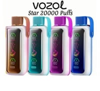 سحبة فوزول ستار 20000 موش 50 نيكوتين Vozol Star 20...