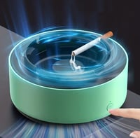 طفاية سجائر مع مروحة شفط و تنقية للهواء