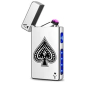 ولاعة كهربائية على شكل ورق اللعب بلوت و بوكر