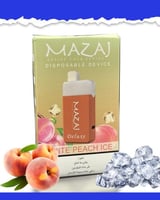 سحبة جاهزة مزاج 5000 موشة بنكهة خوخ البارد Mazaj D...