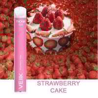 سحبة جاهزة نكه كيك فراولة فيلك VEIIK Ticko mini St...