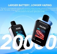 سحبة اجير اس كيو 20000 موشة - AGER SQ 20000 PUFFS