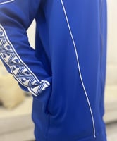 الهلال شيخة كاجول جاكيت 25-26 أزرق أبيض كبار