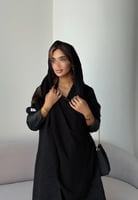 عباية شانيل بإضافة جلد97#