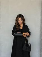 عباية شانيل بإضافة جلد97#