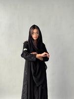 عـبـايـة تُل من الجهتين 106#