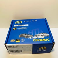 طقم فحمات تيتانيوم سيراميك امامي وخلفي CX-9 2017-2...