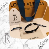 اسورة لويس فيتون رجالي جلد اسود