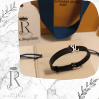 اسورة لويس فيتون رجالي جلد اسود