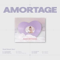 JISOO - Mini Album AMORTAGE (Vinyl Ver) (Heart Ver...