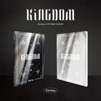 Forténa - 1st Mini Album KINGDOM (DARK Ver + BRIGH...