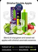 شيشة تفاحتين Shisha Double Apple