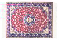 كوستر بشكل سجاد للسيرفر 27*18 سم - حجم كبير