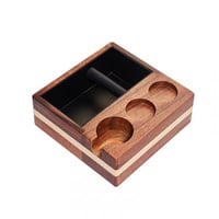 صندوق مكبس مع نك بوكس من خشب الجوز والزان