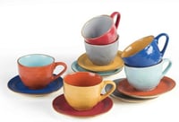 كوب سيراميك بالوان متعددة