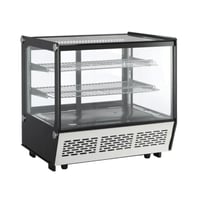 ثلاجة عرض حلويات فوق الطاولة مقاس 66 سم