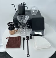 حقيبة القهوة الاحترافية V60 - مكونة من 12 قطعة مع...