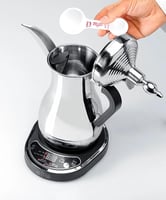 دلة العرب - صانعة القهوة السعودية الكهربائية 800 م...