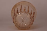 كوب زجاجي -عسلي مقاوم للحرارة 200 مل