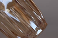 كوب زجاجي -عسلي مقاوم للحرارة 200 مل