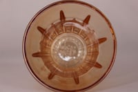 كوب زجاجي -عسلي مقاوم للحرارة 200 مل