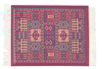 كوستر بشكل سجاد للسيرفر 27*18 سم - حجم كبير