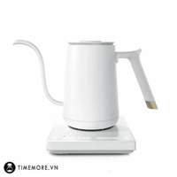 ابريق الترشيح الكهربائي من تايمور 600مل لون ابيض
