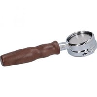 بورتافلتر مكشوف لمكائن لامرزوكو بمقبض من خشب الجوز