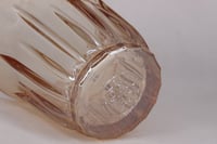 كوب زجاجي -عسلي مقاوم للحرارة 200 مل