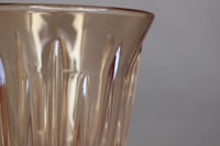 كوب زجاجي -عسلي مقاوم للحرارة 200 مل