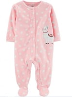 بجامه شتويه شبك بناتي lama من ماركة Carters