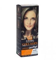 صبغة شعر بالكولاجين-أشقر رمادي غامق