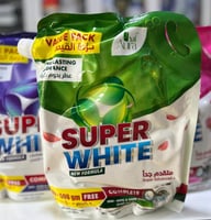 مسحوق الغسيل سوبر وايت 2.5 كجم