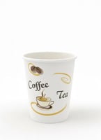 أكواب ورقية للشاي والقهوة – 9 أونص