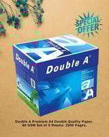 ورق A4 دبل اي 80 جرام