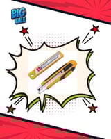 مشرط ورق ديلي مع مقبض وشفرات ستيل