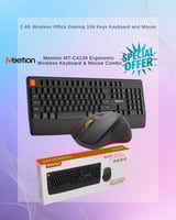 لوحة مفاتيح وفارة لاسلكية من ميشن Meetion