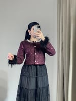 طقم سهرة قطعتين فخم