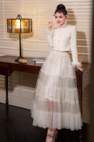 طقم سهرة قطعتين فخم