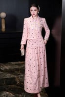 طقم تيور قطعتين جاكار استرتش