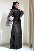 فستان طويل سهرة فخم متعدد الألوان