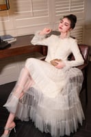 طقم سهرة قطعتين فخم