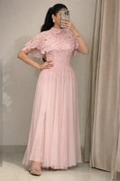 فستان طويل فخم قطعتين