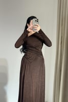 فستان طويل للمناسبات انيق