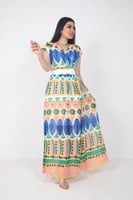 فستان نسائي طويل شيفون