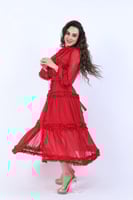 فستان شيفون قصه درابيه