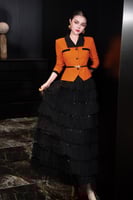 طقم سهرة فخم وانيق مع حزام ناعم