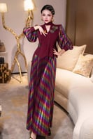 فستان طويل نسائي فخم