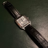 كارتير سانتوس جلد أسود